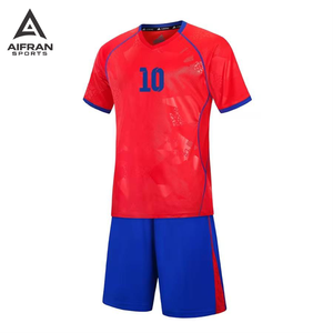 Aifran Custom Royal <b>Purple</b> Gradient Soccer Jersey Set - Full Sublimation Men's Football Uniform with Shorts - Product Image 2