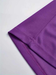 2025 nouveaux maillots de basket-ball violets de qualité supérieure ensemble tissu de maille de Polyester respirant ajustement confortable et conception personnalisée élégante - Product Image 6