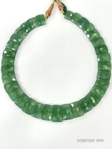 Natural Green Ice Quartz AAA Grade Luxury Faceted <b>Choker</b> <b>Necklace</b> 18 Inches - Product Image 6