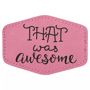 Patchs en cuir gaufré léger haut de gamme nouveauté produit de qualité supérieure pour les vestes avec logo personnalisé - Product Image 1