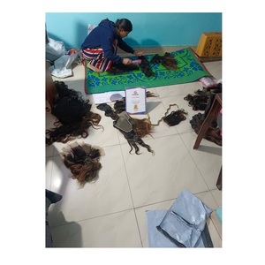 Los mechones de pelo crudo Natural más vendidos, extensiones de tejido de doble estiramiento ondulado recto ondulado suelto, indio camboyano vietnamita - Product Image 3