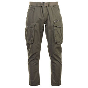 Pantalones Cargo sostenibles de secado rápido rectos informales para hombre, pantalones 100% de algodón para hombre, pantalones Cargo holgados con múltiples bolsillos de Hip Hop - Product Image 1