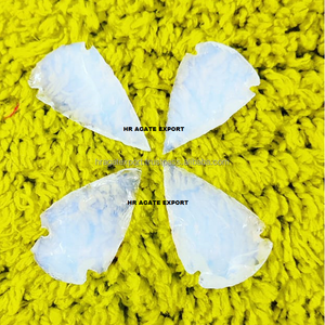 Vente en gros de pierre d'améthyste en cristal naturel, pointe de flèche en croissant, motif de guérison, souvenir de mascotte en agate de quartz - Product Image 3