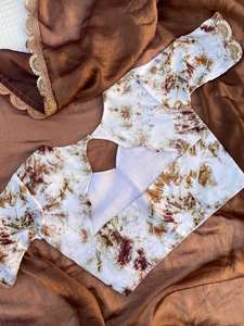 Designer Dames Soie Saree Paillettes Travail Bordure Beau Style Traditionnel Moderne Haute Coton Saree Fête De Mariage Porter Adultes - Product Image 5