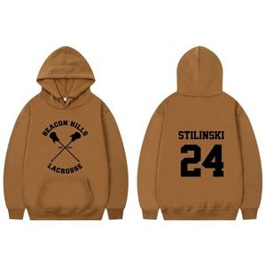 เสื้อมีฮู้ดผ้าฟลีซผ้าฝ้าย100% ของผู้ชาย OEM ผ้าไหม550 GSM พิมพ์สกรีนลายกราฟิกโอเวอร์ไซส์ฮู้ดฤดูหนาว - Product Image 1