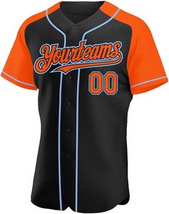 Camisetas de béisbol transpirables cómodas personalizadas Juego de Nombres y Números personalizados para equipos deportivos Fans Ligas - Product Image 2