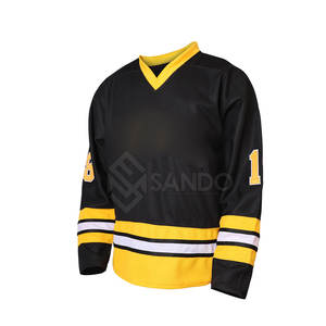 Maillot de hockey sur glace pour hommes le plus vendu, couleur personnalisée, fabriqué à partir de matériaux de qualité supérieure, vêtements de hockey sur glace - Product Image 2