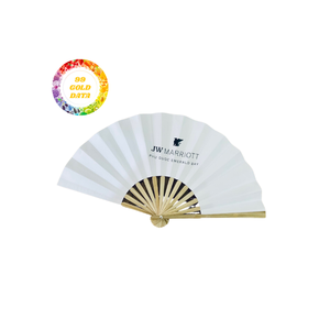 Ventilador de mano de bambú vietnamita respetuoso con el medio ambiente, ventilador de madera plegable para decoración, viajes o regalos - Product Image 5
