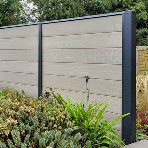 แผงรั้วและ<span class=keywords><strong>ประตู</strong></span>ไม้พลาสติกคอมโพสิต WPC ขนาด 6 ฟุต ปรับแต่งได้ พร้อมดีไซน์ 3 มิติ เพื่อความปลอดภัยในสวน - Product Image 5