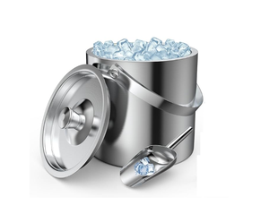 2024 mejor Cubo de champán de hielo de acero Suministros para hoteles y restaurantes Cubo de hielo de acero inoxidable Cubo de hielo enfriador de champán - Product Image 3