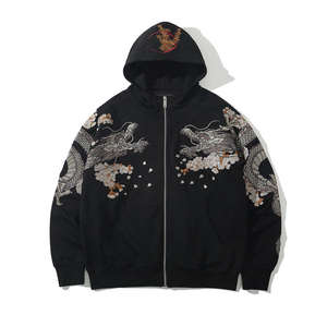 เสื้อฮู้ดผู้ชายลายปัก แฟชั่นฤดูหนาว ขายดี ระบายอากาศได้ดี สวมใส่สบาย คุณภาพสูง เป็นมิตรกับสิ่งแวดล้อม ผ้าฝ้าย 100% แขนยาว สวมใส่ง่าย - Product Image 3