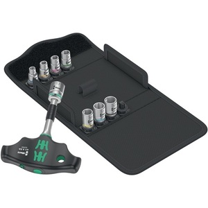 ชุดบล็อกถอดประกอบ KK 400 RA 9 ชิ้น ขนาด 1/4 นิ้ว 80 ฟัน ยี่ห้อ WERA - Product Image 1