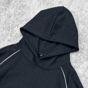 Sudadera con Capucha 100% Algodón, Hombros Caídos, para Hombre, de Alta Calidad, Personalizada, Talla Grande, Reflectante, Gruesa, de Fabricantes - Product Image 3