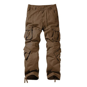 กางเกงคาร์โก้ผู้ชายแฟชั่นมีหลายกระเป๋า - Product Image 3