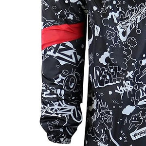 Chaqueta Bomber de Moda PERFECTA, Ligera, con 2 Bolsillos Laterales con Cremallera, Estilo Vintage, para Hombre, Sublimada, Impermeable, de Invierno, al por Mayor - Product Image 6