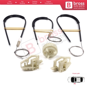 ชุดซ่อมมอเตอร์กระจกหน้าต่าง BWR250 ด้านหน้าซ้าย สำหรับรถยนต์ Megane MK2 ปี 2002-2008 แบบ 4/5 ประตู รุ่น 8200325136 - Product Image 4