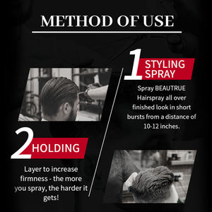 Spray Fijador de Cabello de Fijación Fuerte, Acabado Mate, Larga Duración, Volumen y Textura, para Uso en Salón y <span class=keywords><strong>Barber</strong></span>ía, Venta al Por Mayor - Product Image 4