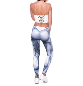 Factory Sale Wholesale GYM Yoga High Quality OEM Services Sublimation <b>Legging</b> Custom Colorful Printed <b>Leggings</b> Crossover Waist - Product Image 4