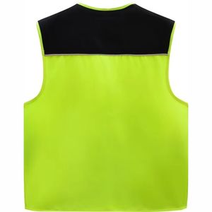 Chaleco de Seguridad de Lona Reflectante y Resistente al Viento para Hombre, Personalizado, con 5 Bolsillos Multifuncionales, Chaleco de Trabajo de Invierno con Técnicas de Lavado - Product Image 6