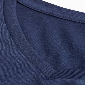 Camiseta Personalizada con Cuello en V 100% Algodón para Hombre, Camiseta de Gran Tamaño, Impresión en Camisetas 100% Algodón - Product Image 3