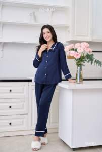 ชุดคลุมท้องผ้าไหมไข่มุกระบายอากาศได้แบบมินิมอลผ้านุ่มและสบายสำหรับ Mothers-B490มีครรภ์ - Product Image 4