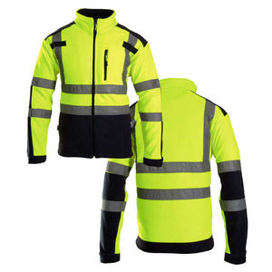 Chaleco de Seguridad ANSI Clase 2 con Logotipo Personalizado para Hombre, Alta Visibilidad, Reflectante, Impermeable, con Luz LED Intermitente, Ropa de Trabajo de Invierno 2025 - Product Image 4