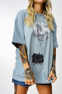 Nouveau T-shirt à manches courtes pour femmes, mode, impression personnalisée, manches courtes, respirant, coton biologique écologique - Product Image 5