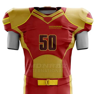 Vente à chaud de vêtements de sport Uniforme de football américain Uniforme de football américain pour hommes de haute qualité - Product Image 3