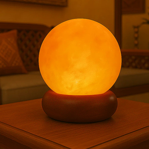 Night <b>Salt</b> Lamps with Himalayan Pink <b>Salt</b> From Pakistan - Product Image 2