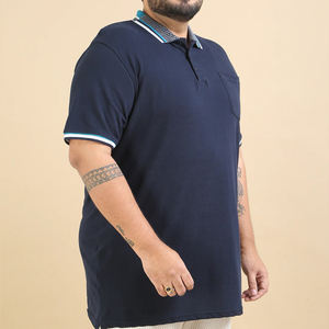 Services OEM sur mesure en coton de haute qualité grande taille polo pour hommes nouveau design polo en coton à manches courtes de couleur unie - Product Image 5