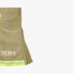 Kilt utilitario de bombero con tiras reflectantes de alta visibilidad y bolsillos funcionales para mayor seguridad y comodidad - Product Image 5