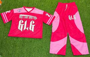 Conjunto de 2 piezas de verano personalizado para hombre, conjunto de Camiseta y pantalón de malla de tela de poliéster, camiseta cuadrada, Conjunto de camiseta de fútbol, chándal - Product Image 6