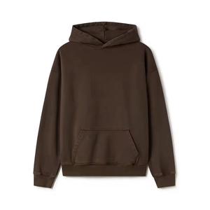 Sudadera de talla grande para hombre, sudaderas con capucha, Jersey, sudaderas con capucha de lana, sudaderas con capucha en blanco de gran tamaño, logotipo personalizado básico, mezcla de algodón - Product Image 3