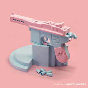 Kit de composants de pistolet de tir électronique 004 en plastique ABS, modèle de pistolets souples pour les fêtes de jeux des garçons - Product Image 3