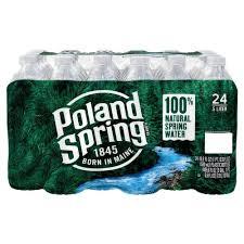 Poland Spring 100% Agua de manantial natural Paquete de 40 botellas de 16,9 oz - Product Image 3
