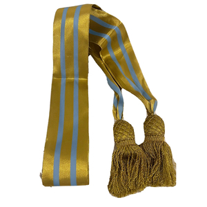 Fajas y cinturones ceremoniales OEM, cinturón de Oficial uniforme al por mayor, cinturón de cintura de Color personalizado con borlas hecho a mano - Product Image 3