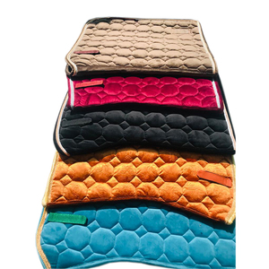 Juego de almohadillas para SILLÍN de caballo personalizadas clásicas de alta calidad, forro de tela al por mayor del exportador de India - Product Image 4