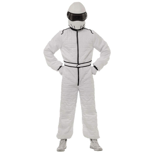 Combinaison de karting en tissu extensible pour la protection des côtés, fermetures éclair haute résistance et col sécurisé - Product Image 1