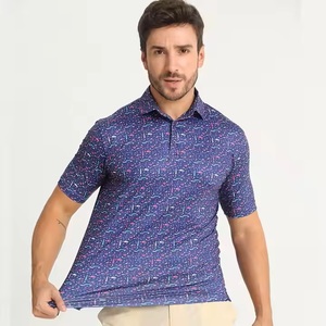 Venta al por mayor logotipo personalizado Spandex algodón de secado rápido bolsillo gótico de gran tamaño sólido rendimiento Golf ropa de trabajo barato para - Product Image 2