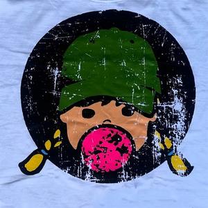 2025 Hot Selling Men's <b>White</b> T-Shirts Custom Screen Printing Trendy Streetwear Wholesale Fashion <b>Tee</b> 100% Cotton Material - Product Image 5