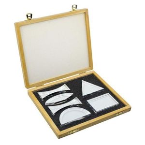 Ensemble de 6 prismes et lentilles - Verre optique - Product Image 1