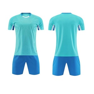 Conjunto de Uniforme de Fútbol 100% Poliéster, Pantalón Corto con Estampado Frontal, Secado Rápido, Transpirable, Personalizable para Equipos de Adultos - Product Image 2
