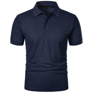 Piqué de poliéster 100% de alta calidad de punto para hombre para camiseta Polo Premium camisetas personalizadas Logo impreso bordado de alta calidad OEM - Product Image 2