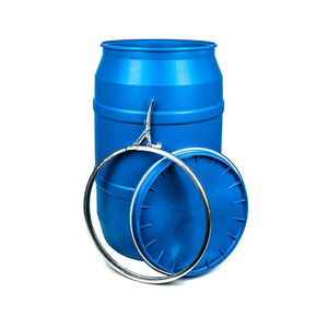 Fût en acier de 55 gallons, robuste, étanche, conteneur de stockage de qualité industrielle - Product Image 6