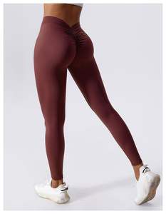 Venta al por mayor Seamless Women Fitness Leggings High Waist Gym Yoga Pants - Product Image 5