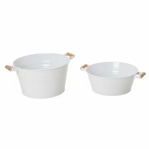 Fabricant et grossiste de seaux en métal finition dorée vintage, outil de nettoyage ménager, seau en métal écologique - Product Image 6