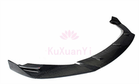 Jupe latérale de lèvre avant en fibre de carbone diffuseur arrière de feu de navigation prolongé aileron arrière pour kit de carrosserie Maserati Quattroporte 17-19