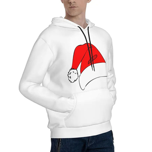 Best Selling Autumn <b>Christmas</b> Sublimation Print Wholesale Unisex Pullover Custom Design Eco-Friendly Fleece <b>Christmas</b> <b>Hoodies</b> - Product Image 5