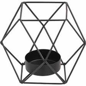 Black Decorative <b>Candlestick</b> <b>Holder</b> Home Hotel Wedding Home Lighting Decoration Gold Finishing Candle <b>Holder</b> - Product Image 1
