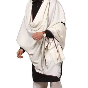 Écharpes ethniques pour hommes, fabrication professionnelle, prix bas, vente au Pakistan, motif uni respirant, vêtements décontractés sur mesure - Product Image 4